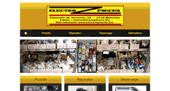 Desktop Screenshot of electropieces.be
